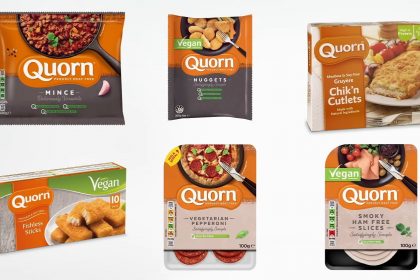 various packages of quorn products