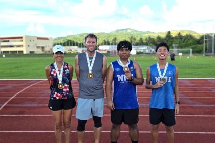 Athletes shine on day 1 of masters athletics championships - Marianas Variety