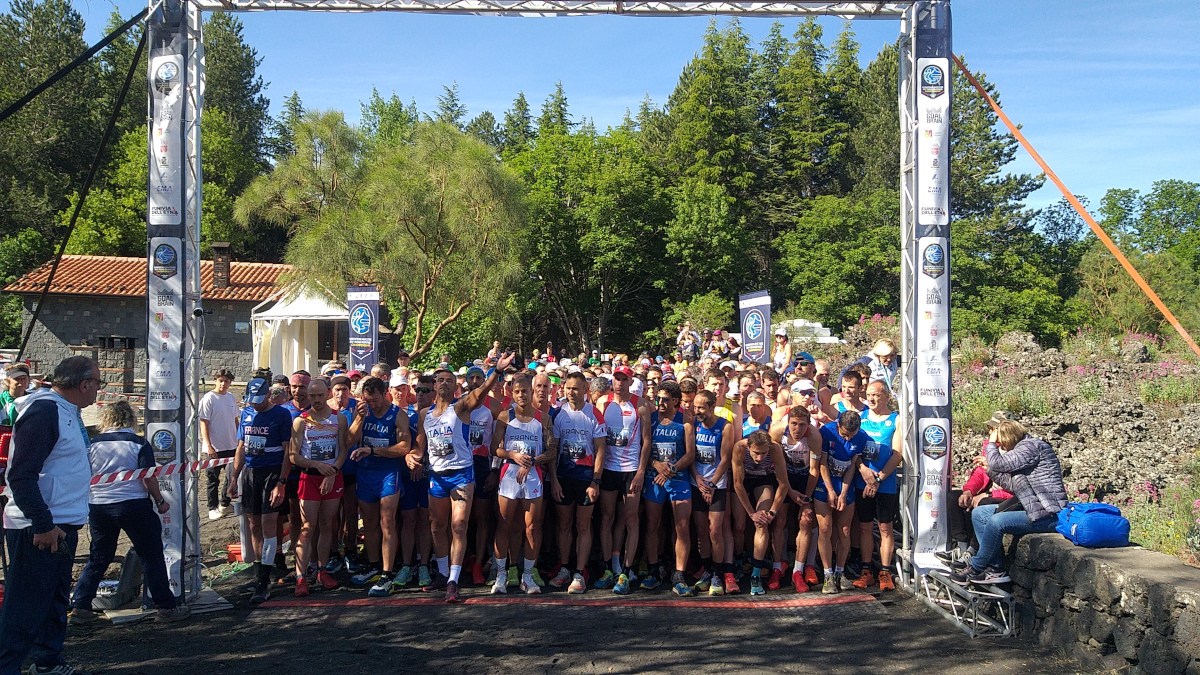 Nicolosi 2025 European Masters Off Road Running championship - Day 1 - EMA