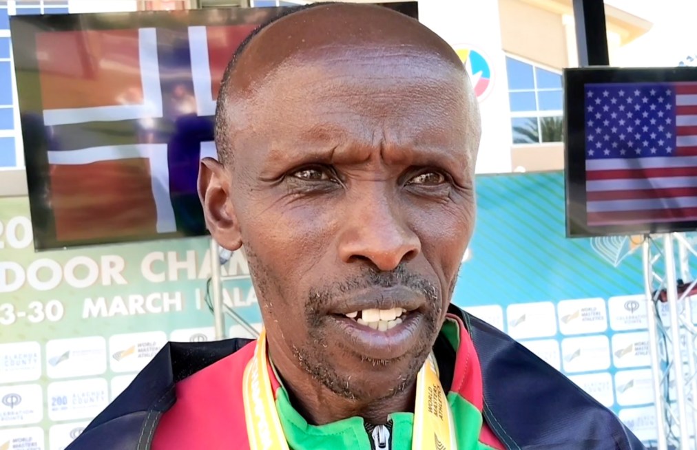 Francis Bowen wins Kenya second gold at the World Athletics Masters Indoor Championship in USA - KBC Digital