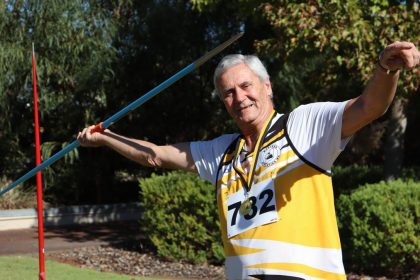 Meet the inspiring 78-year-old WA javelin master Stan Selby