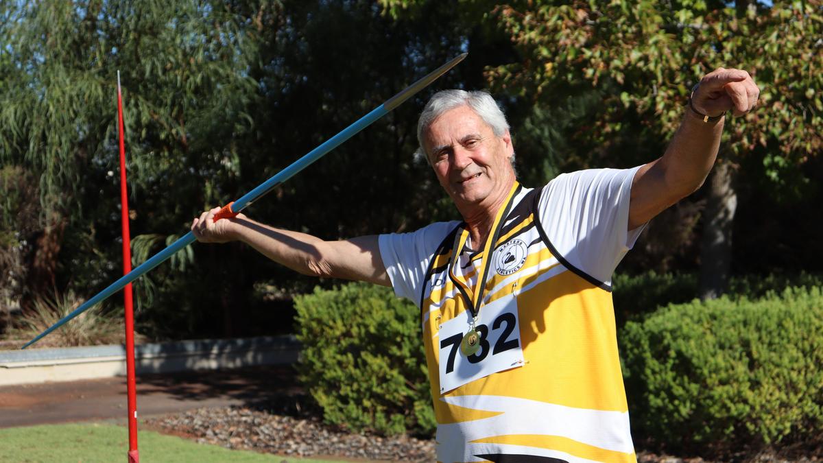 Meet the inspiring 78-year-old WA javelin master Stan Selby