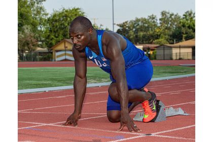 Can’t stop running, Jackson continues track career at world level - American Press