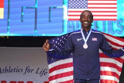 Ron Atkins is still running, with success now on the world stage