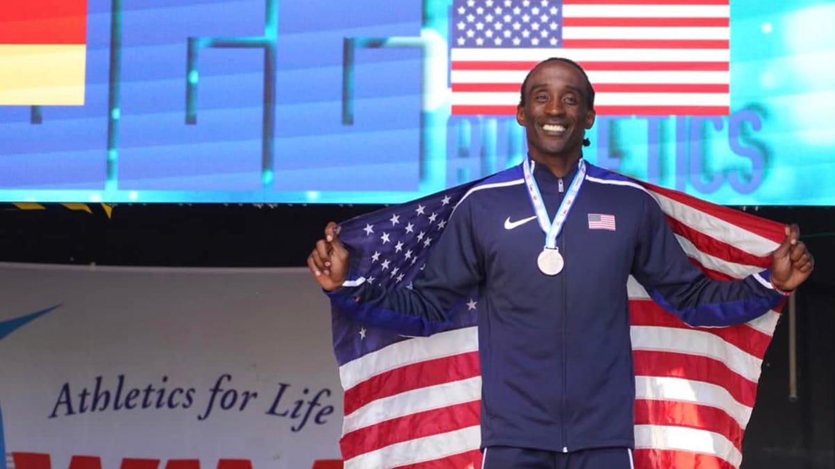 Ron Atkins is still running, with success now on the world stage