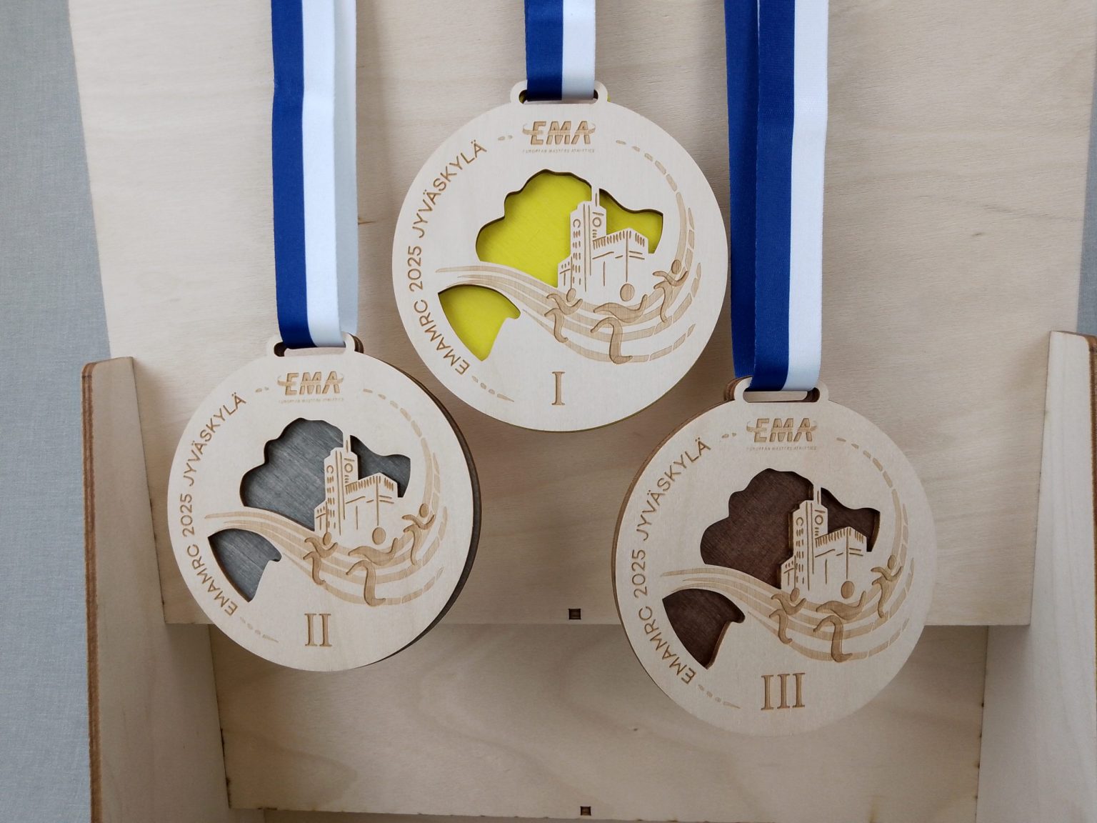 EMAMRC Jyvaskyla 2025: podium medals unveiled! - EMA