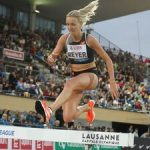 Julian Weber fehlen nur 28 Zentimeter zum Sieg, Lea Meyer bestätigt ihre PB